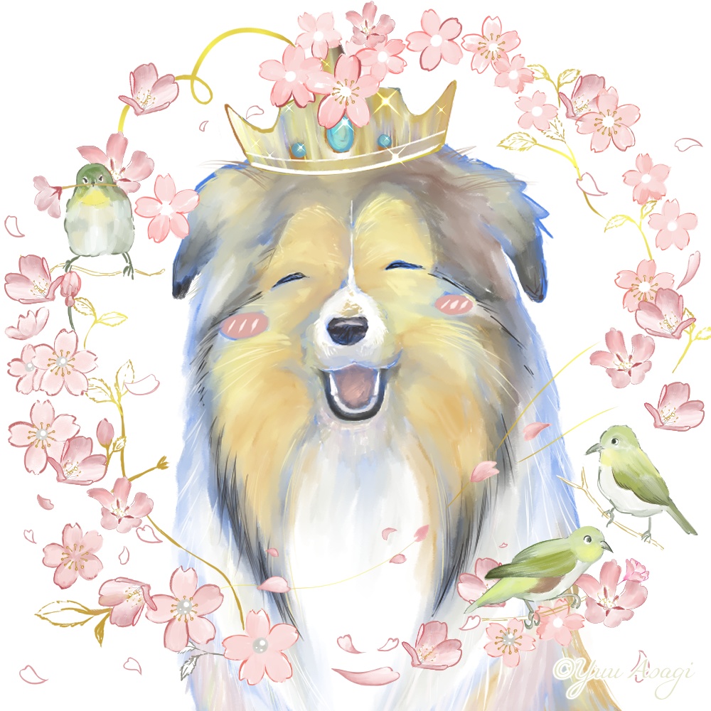 桜のアイコンリング