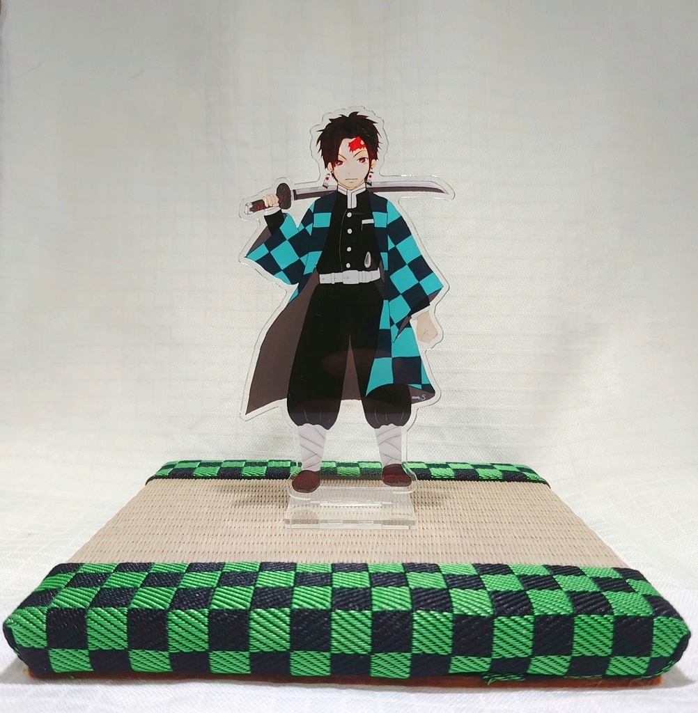 鬼滅の刃　炭次郎アクリルフィギュア＋畳コースター（ブラウン畳）