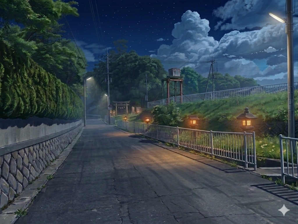 【アニメ風背景】日本の神社実写ベース 30枚セット - Japanese Shrine Pack 30set (Anime Style)