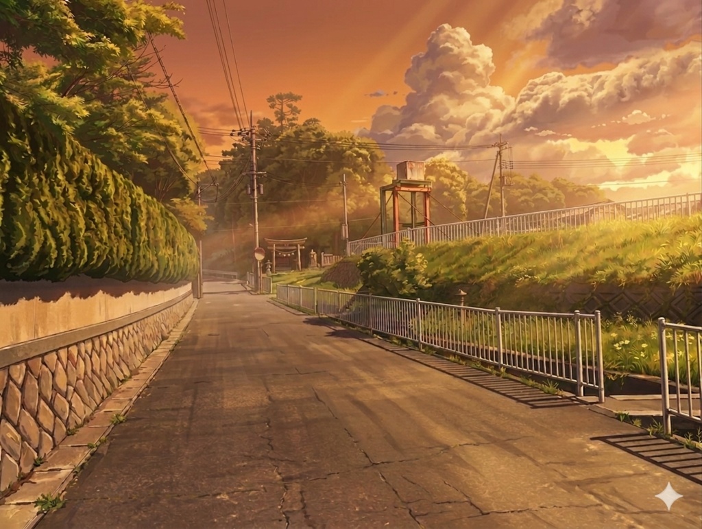 【アニメ風背景】日本の神社実写ベース 30枚セット - Japanese Shrine Pack 30set (Anime Style)