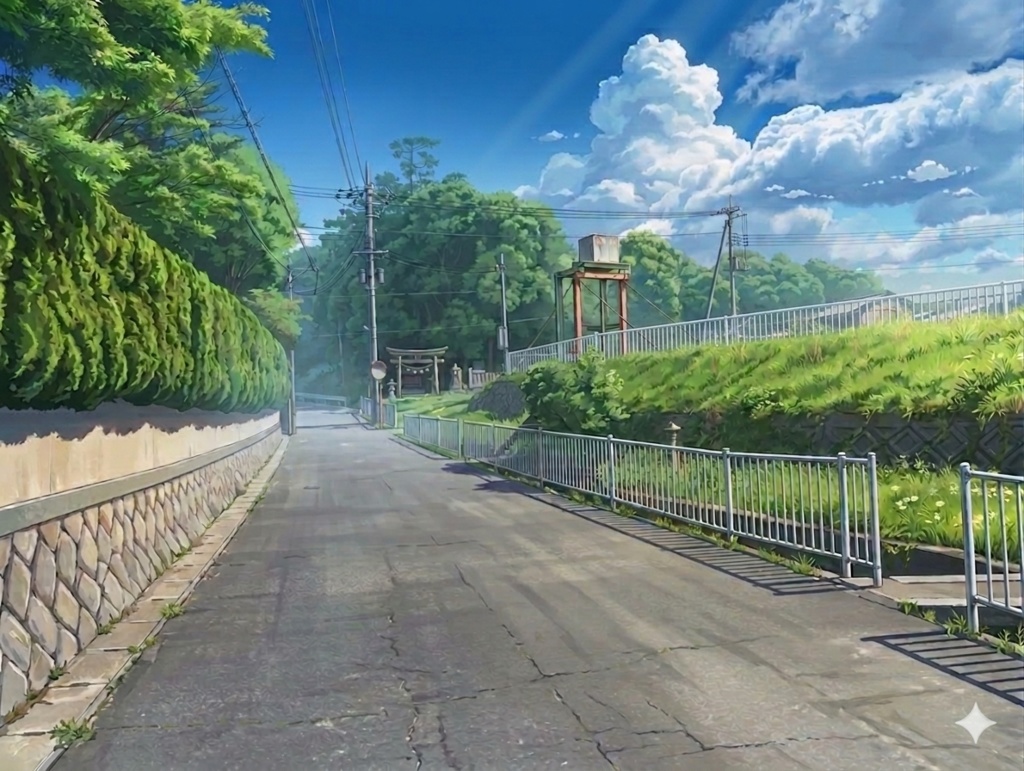 【アニメ風背景】日本の神社実写ベース 30枚セット - Japanese Shrine Pack 30set (Anime Style)