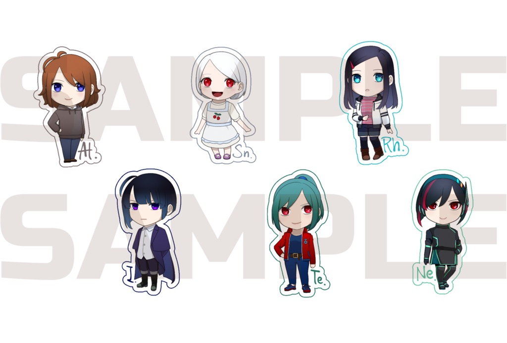 TheChemistopia　キャラクター　キーホルダー