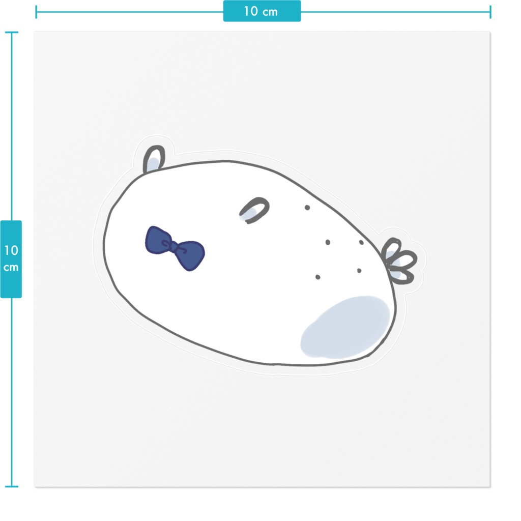 うみうしステッカー