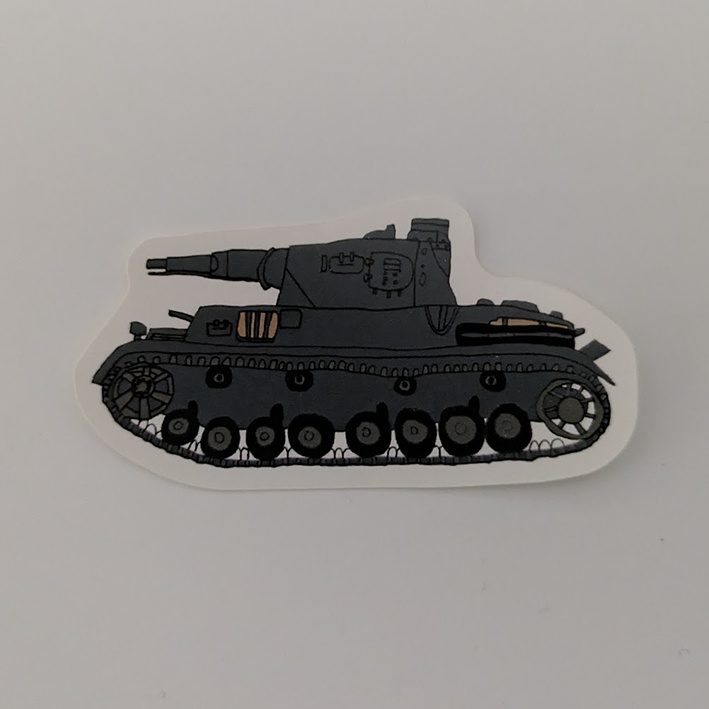 ４号戦車　シール