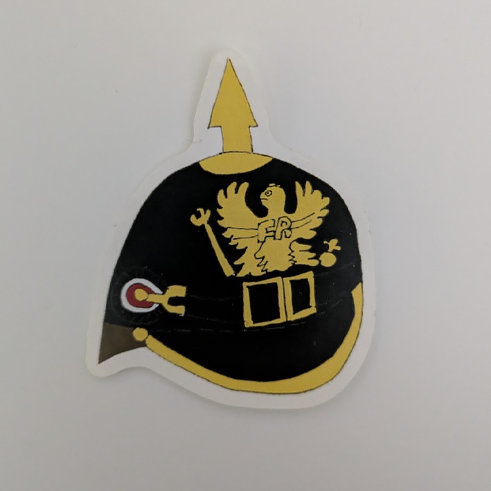 ピッケルハウベ　シール