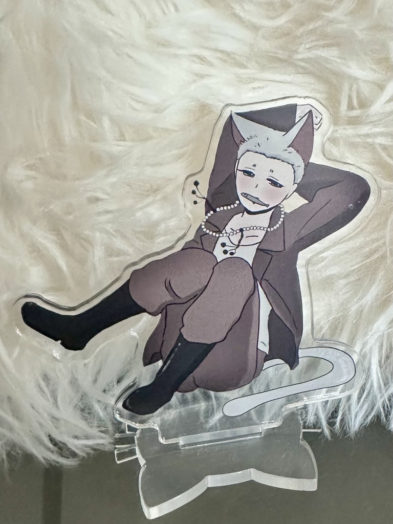 猫クレアクリルスタンド - ゆるめしょっぷ - BOOTH