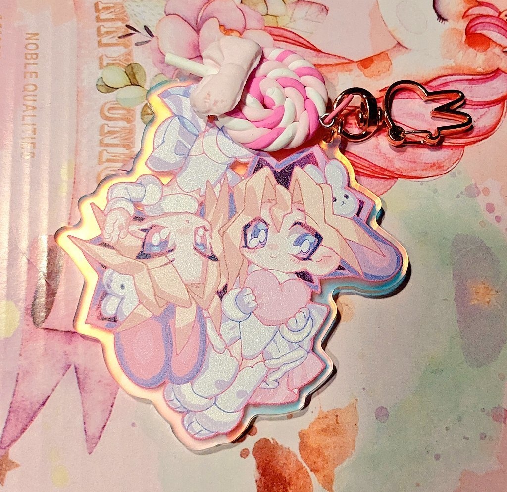 バニー闇表アクリルキーホルダー