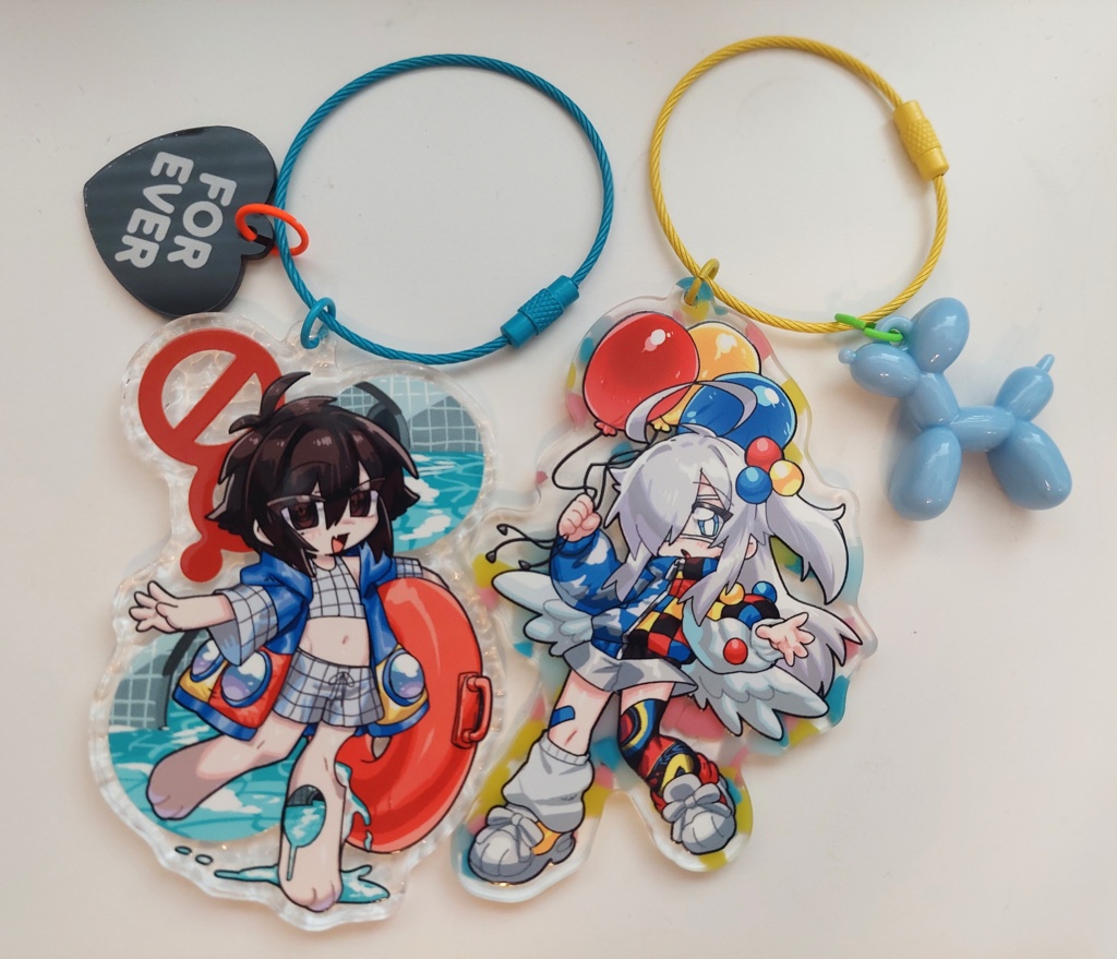 アクリルキーホルダー