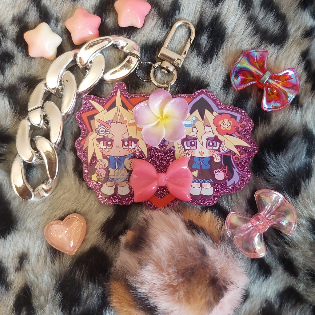 Wゆうぎギャルアクキー