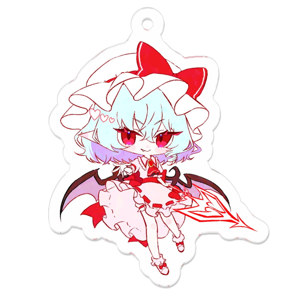 ちびレミリアアクキー