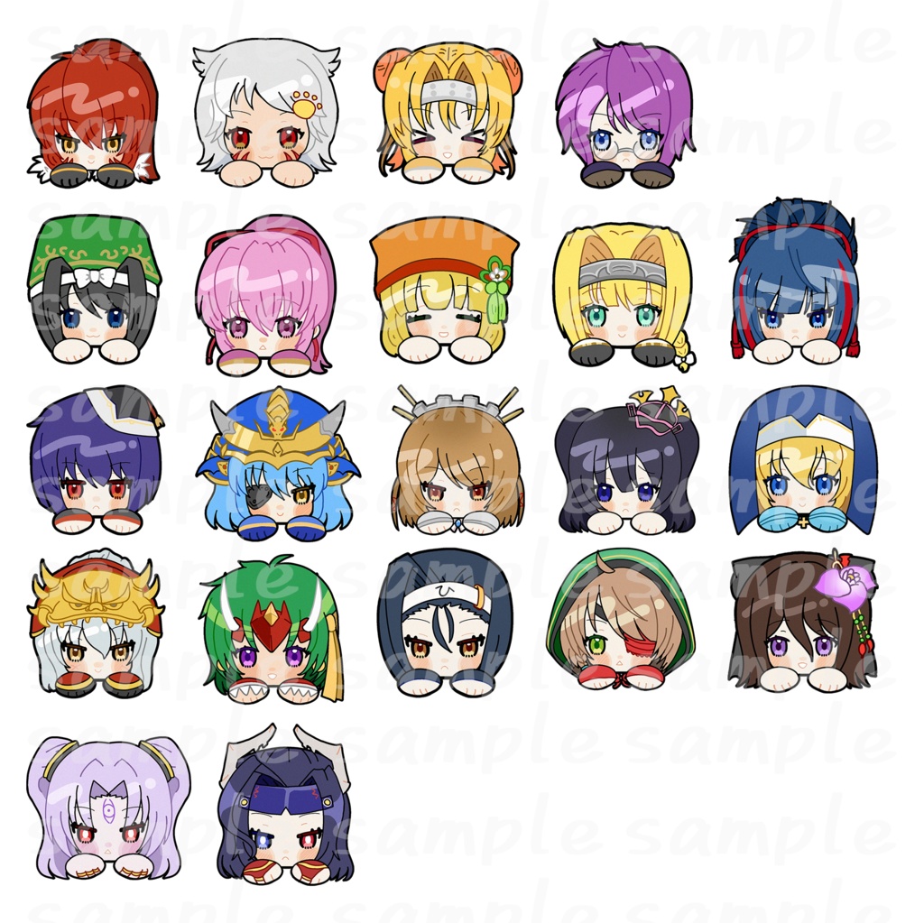 【貢いでドル箱】おでかけクリップ【戦国乙女】