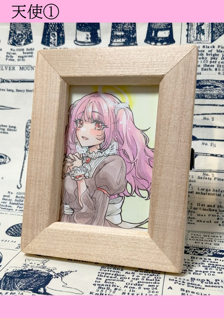 ミニ原画【天使のお願い】