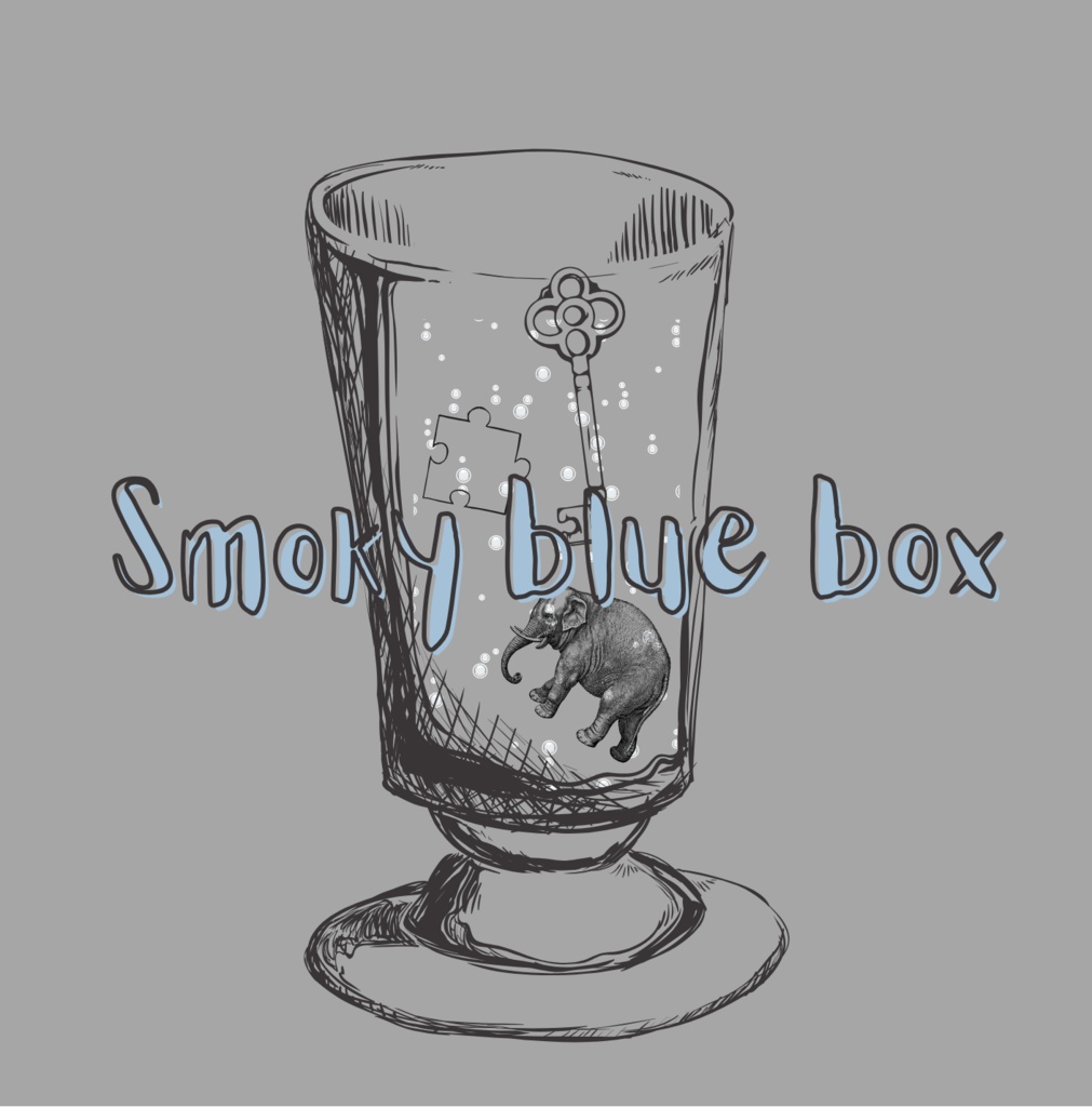 Smoky blue box