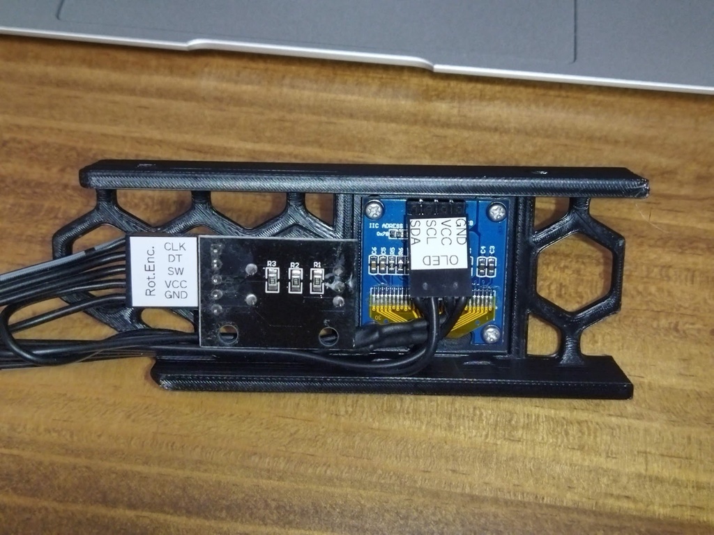 VORON V0.1用 スカート内蔵OLED&ロータリーエンコーダーセット