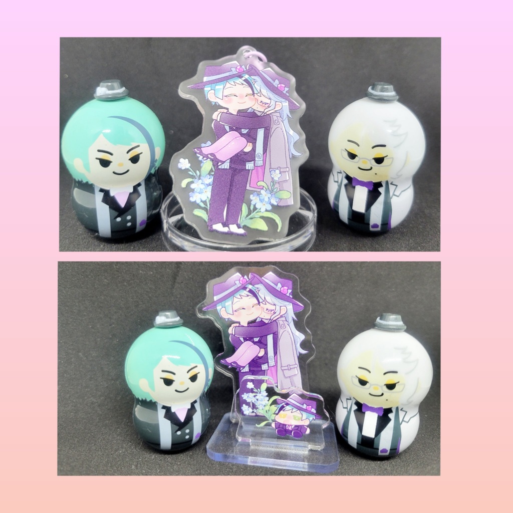 ジェイアズ♀「フレーム付きアクリルスタンド」&「アクリルキーホルダー」