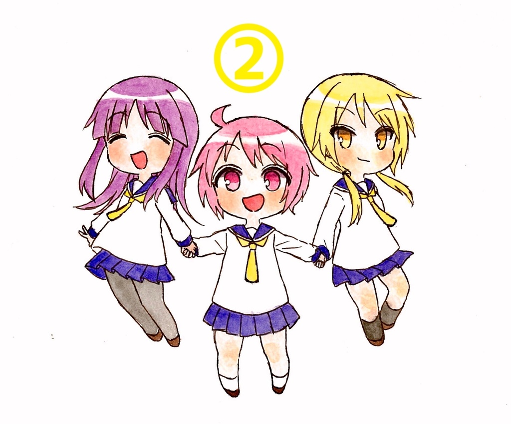 ゆゆ式アクリルキーホルダースタンド各種