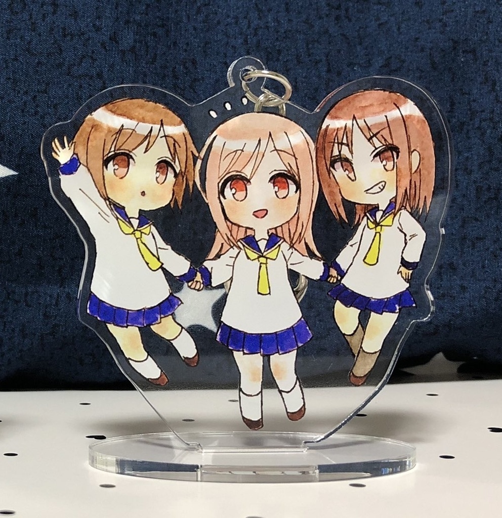 ゆゆ式アクリルキーホルダースタンド各種