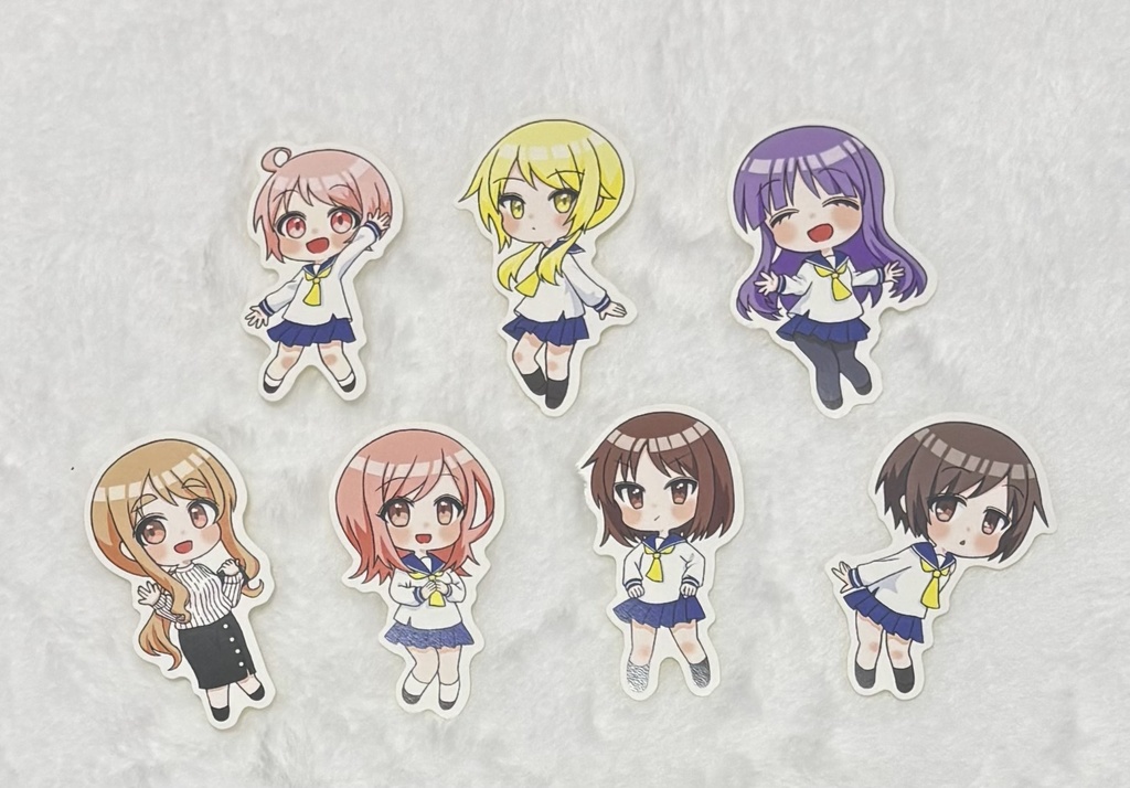 ゆゆ式ブランケット(ステッカー付)