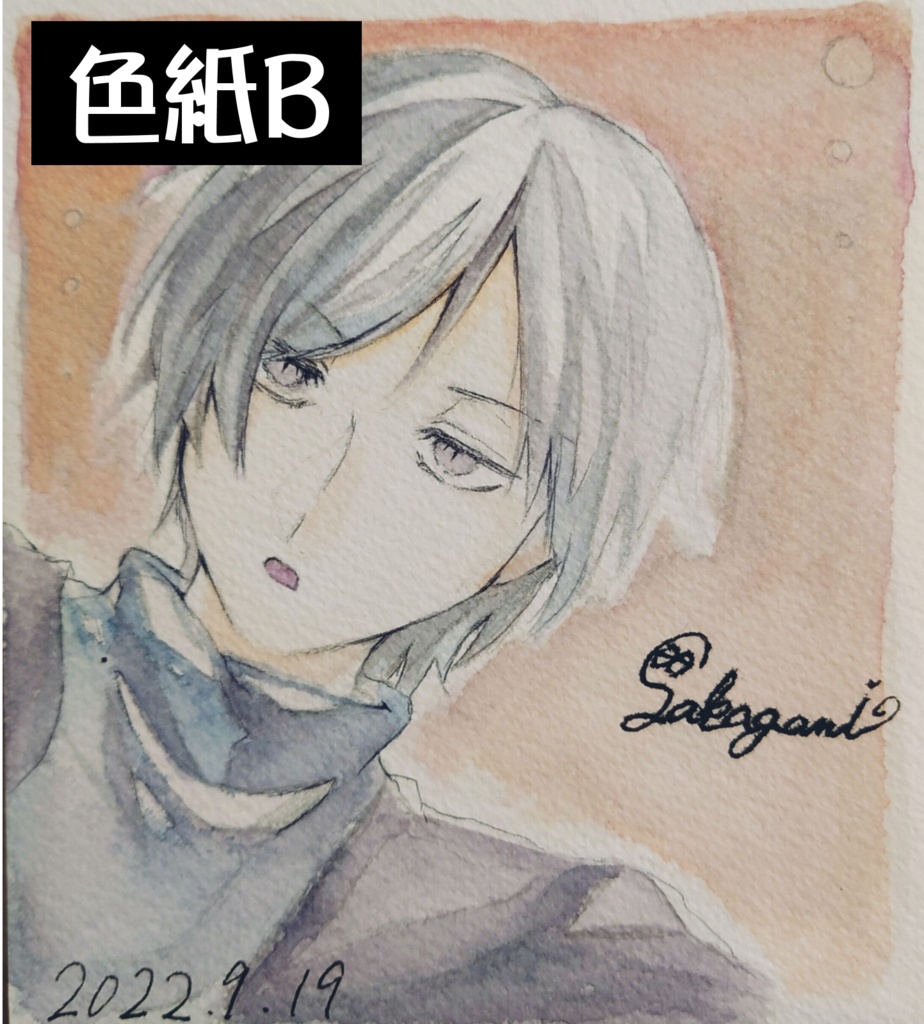 原画イラスト(色紙)