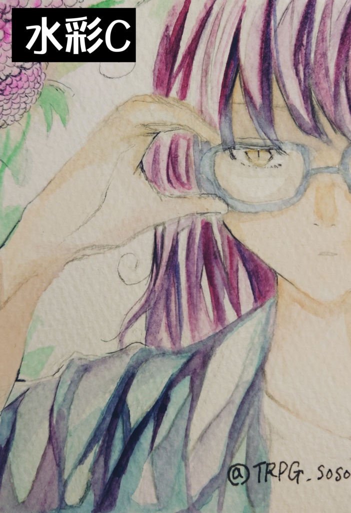 イラスト原画(水彩)