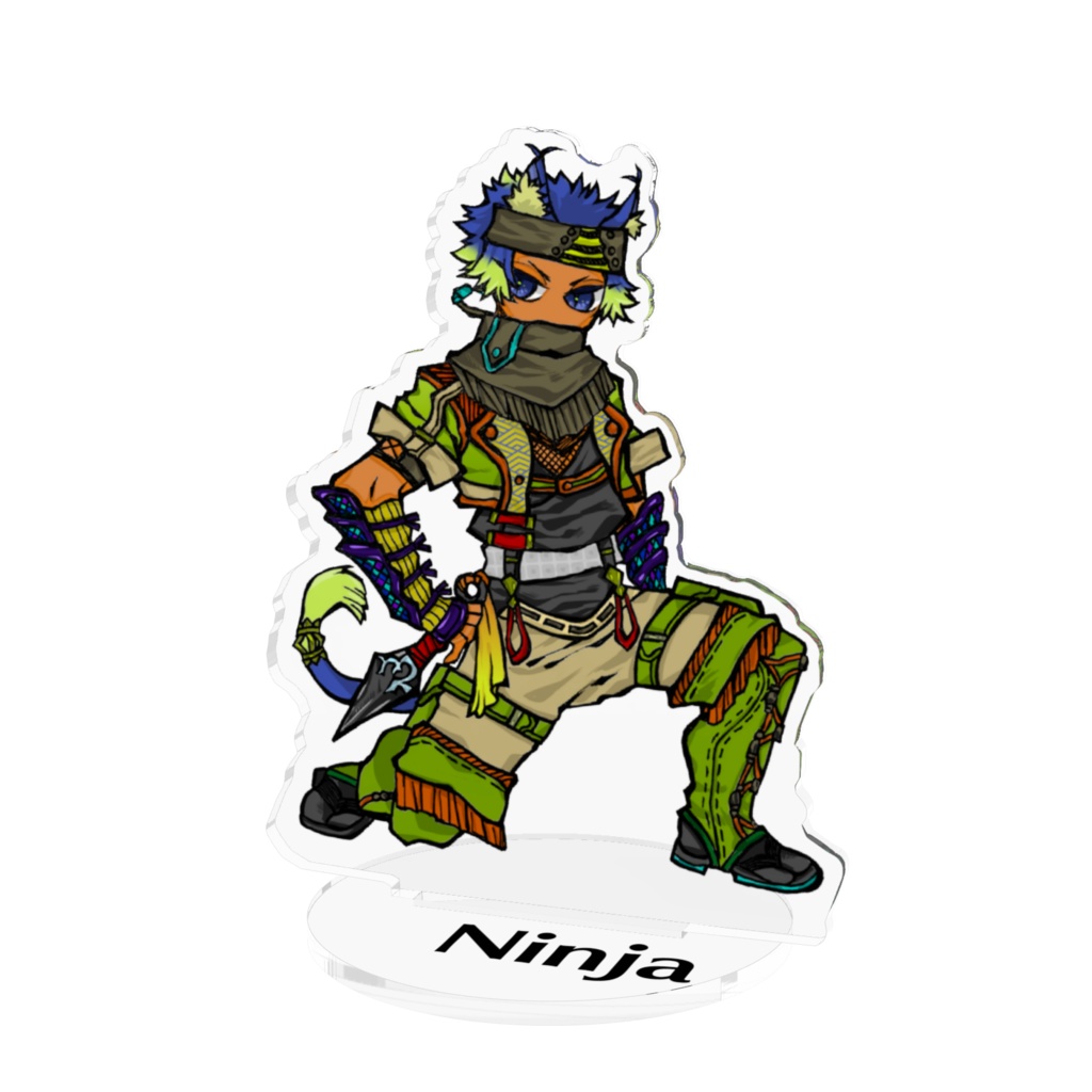 【忍者】オリジナルファンタジージョブアクリルフィギュアシリーズ