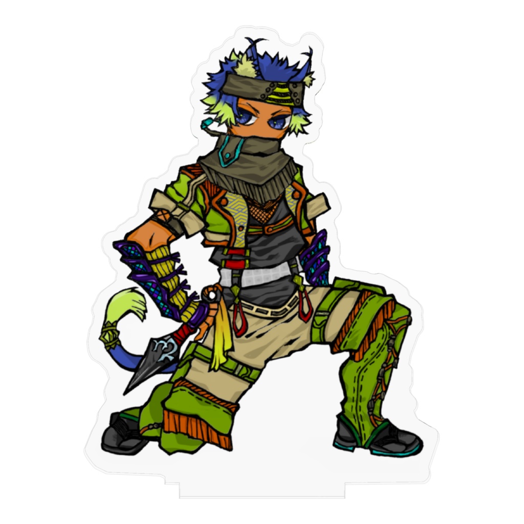 【忍者】オリジナルファンタジージョブアクリルフィギュアシリーズ