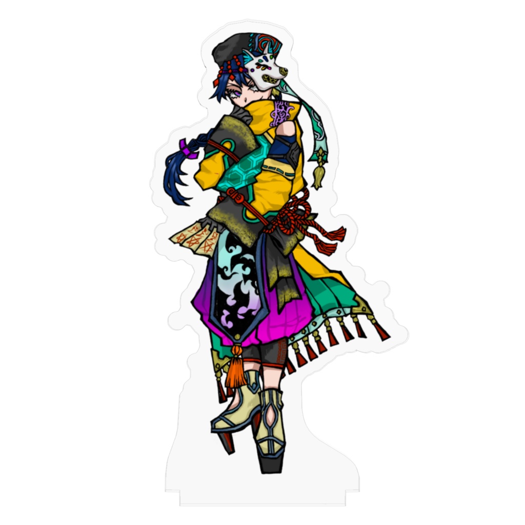 【陰陽師】オリジナルファンタジージョブアクリルフィギュアシリーズ