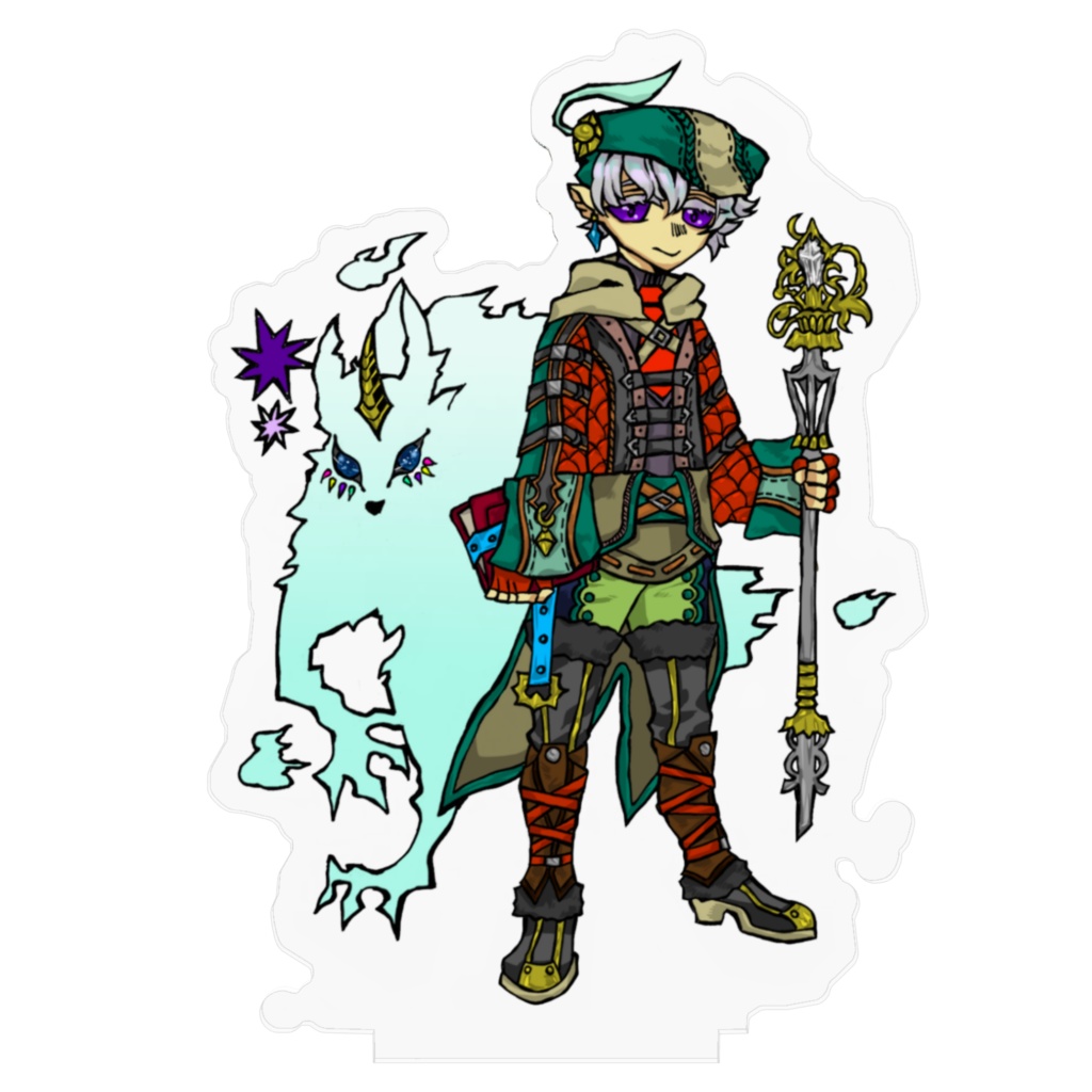 【召喚士】オリジナルファンタジージョブアクリルフィギュアシリーズ