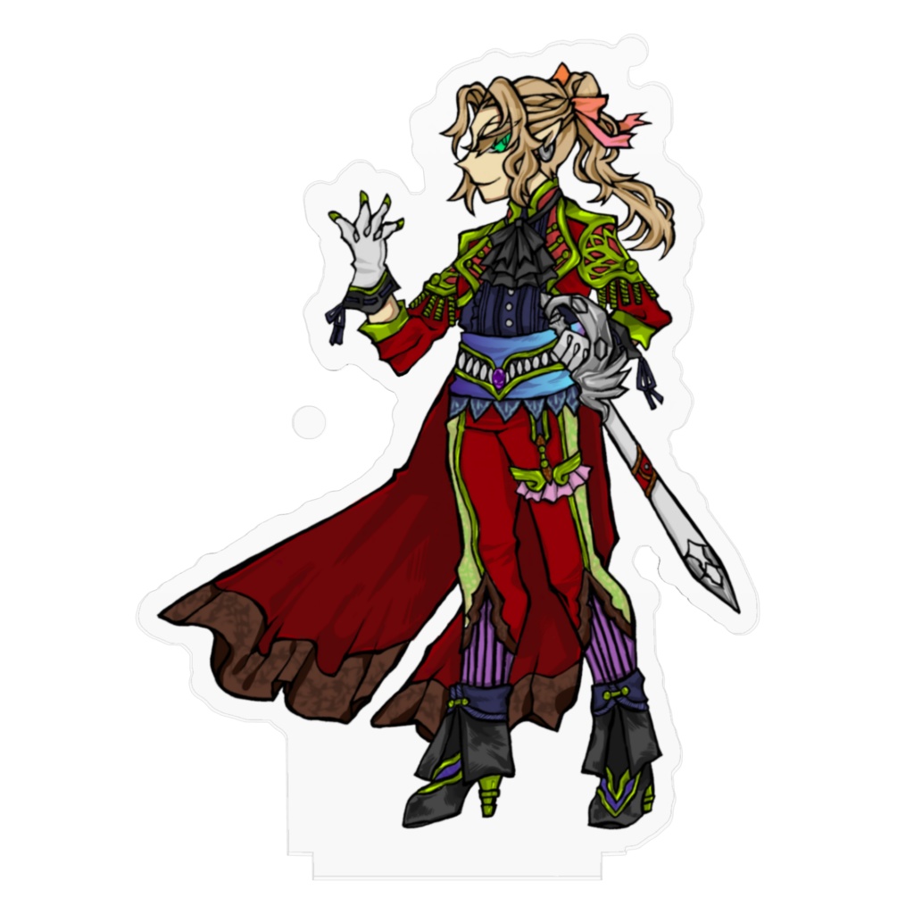 【魔剣士】オリジナルファンタジージョブアクリルフィギュアシリーズ