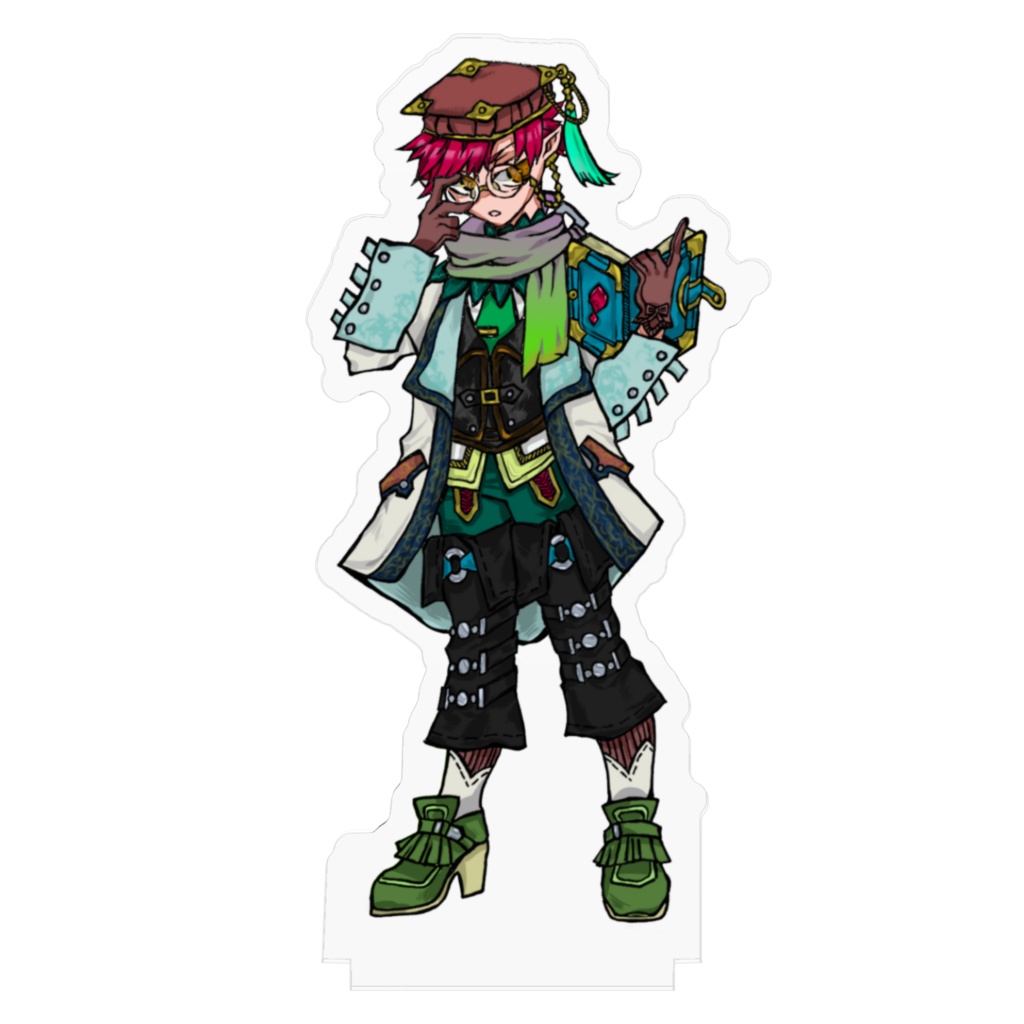 【学者】オリジナルファンタジージョブアクリルフィギュアシリーズ