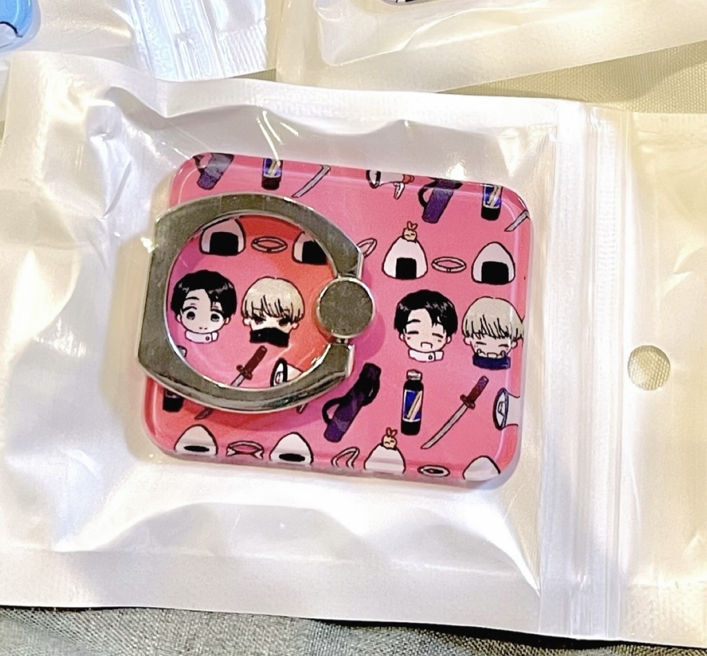 乙棘スマホリング(3色展開)