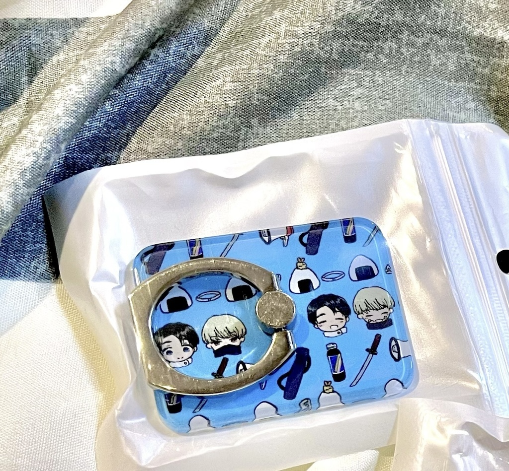 乙棘スマホリング(3色展開)