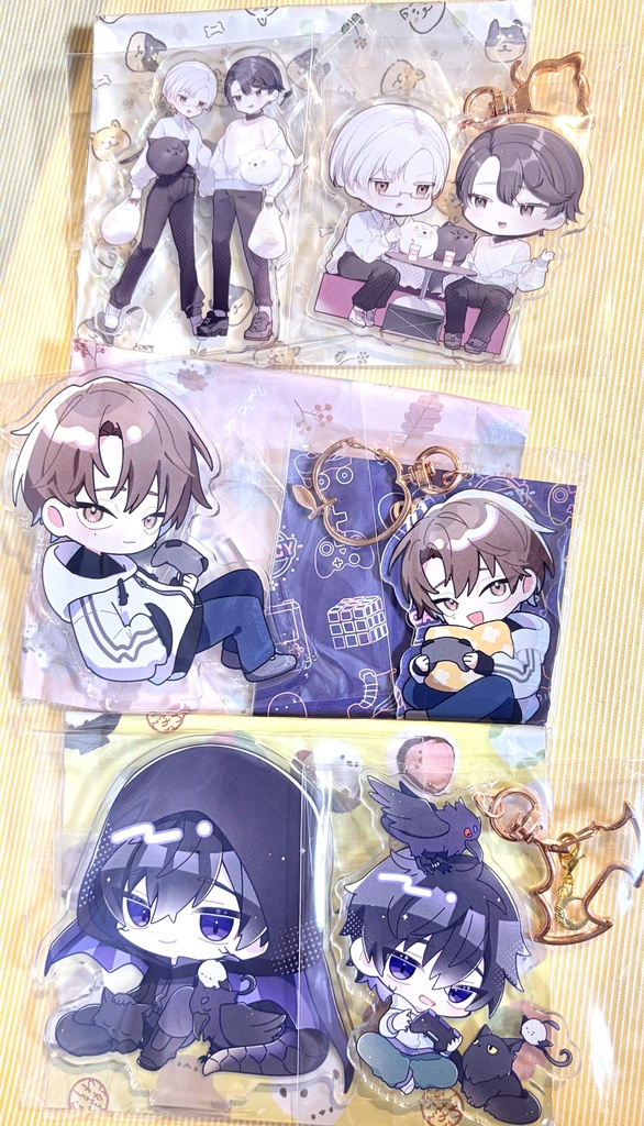 アクリルキーホルダー＆アクリルスタンド　セット