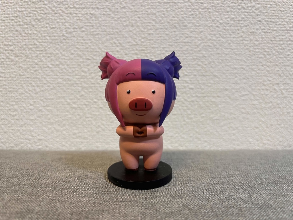 ラム肉フィギュア_ハート