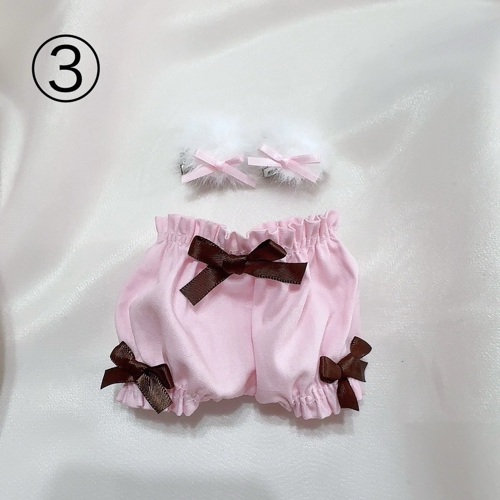 モンおぱんつ/スカート ポンポンset