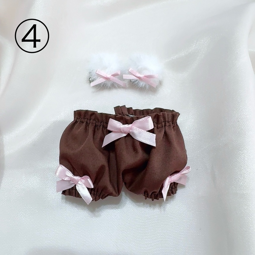 モンおぱんつ/スカート ポンポンset