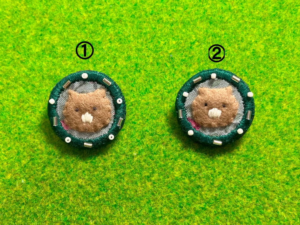 ウォンバット【クリスマスブローチ】セール価格