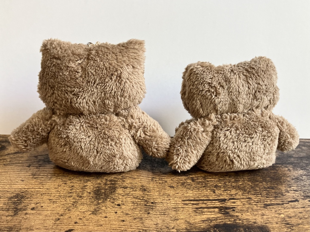 ウォンバット【ぐみちゃんおすわりぬいぐるみ】キーホルダータイプ