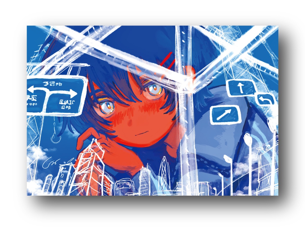 ポストカード K