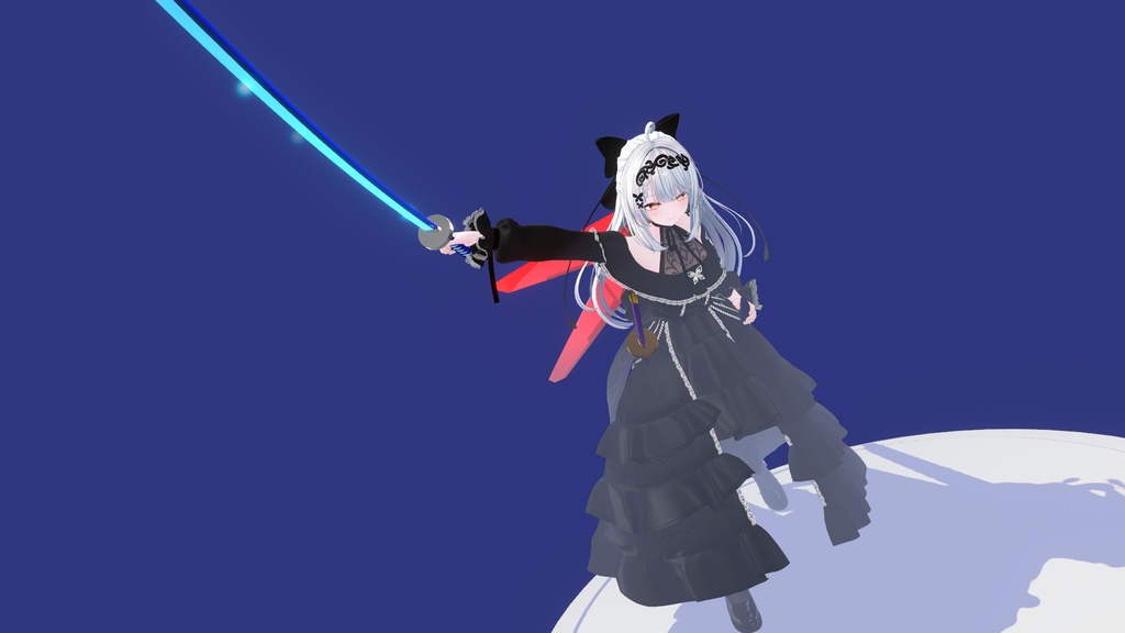 【VRC想定】刀ポーズ