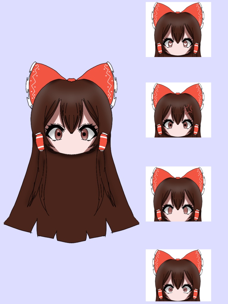 ゆっくり霊夢 立ち絵