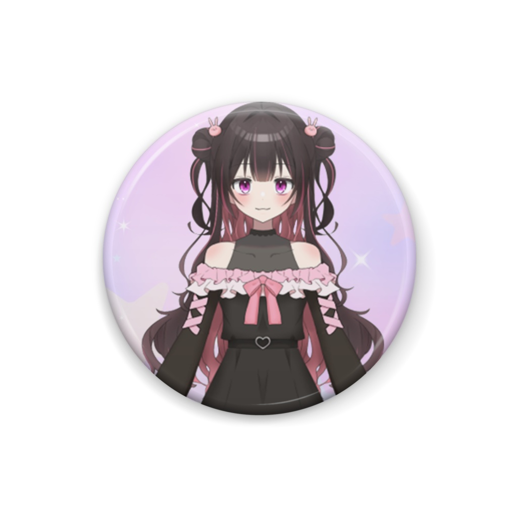 Vtuber かるあとうふ缶バッジ