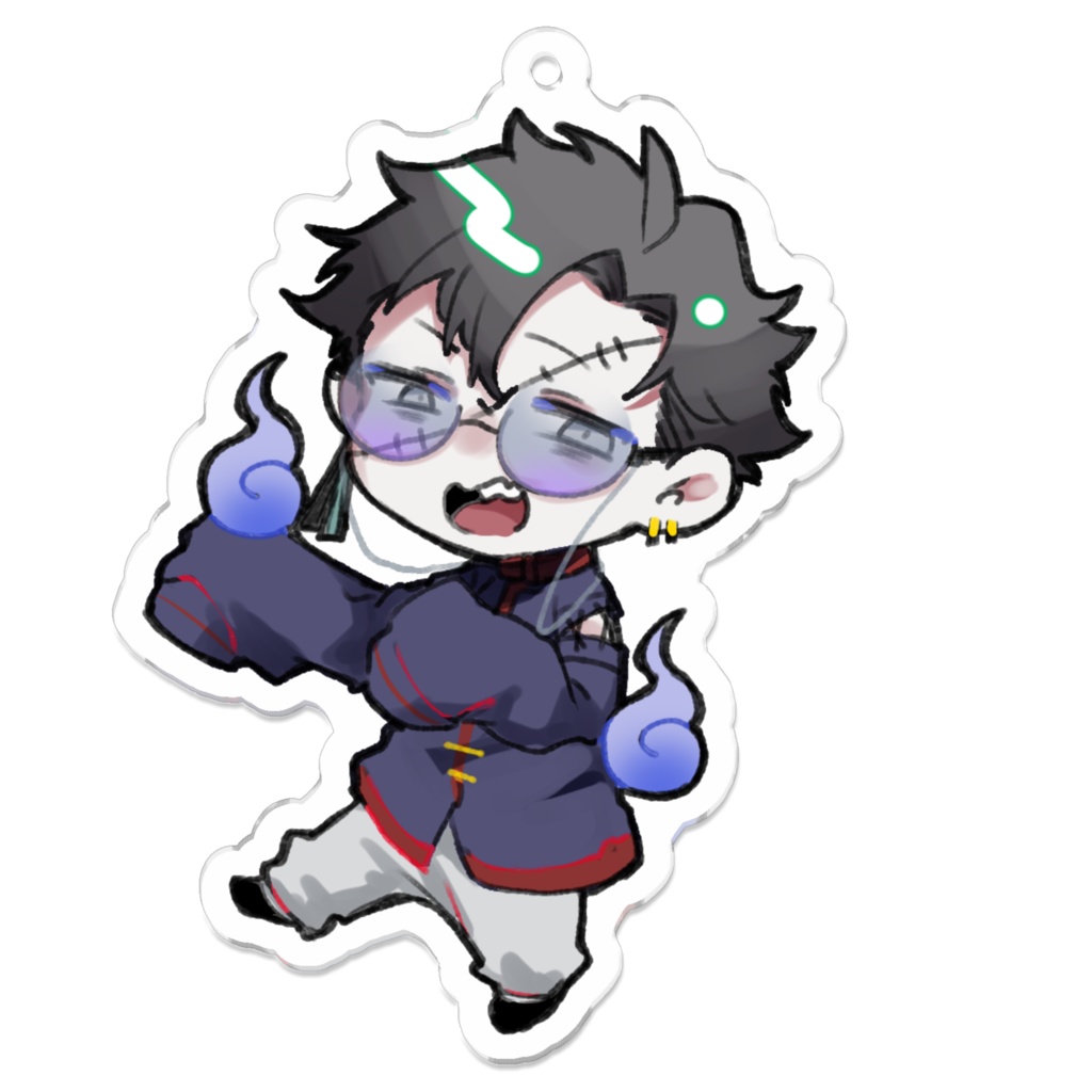 ハロウィン八真翔アクキー