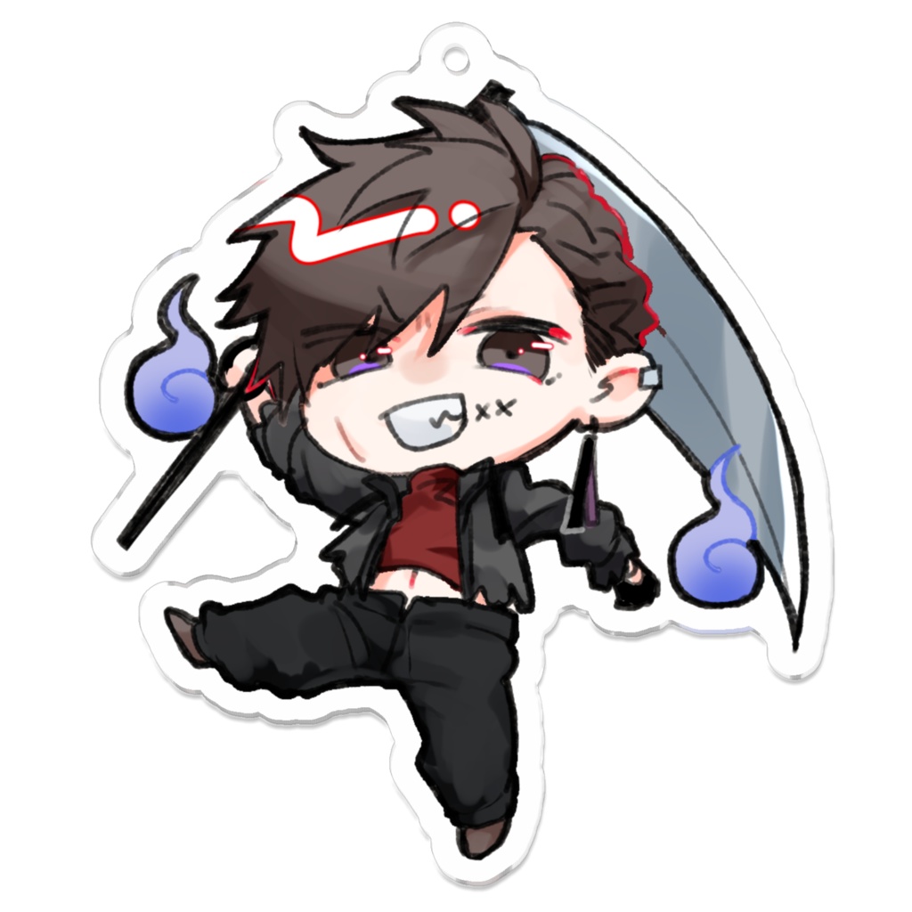 ハロウィン八真翔アクキー