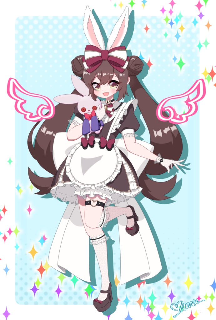 真少女ちゃんポストカード