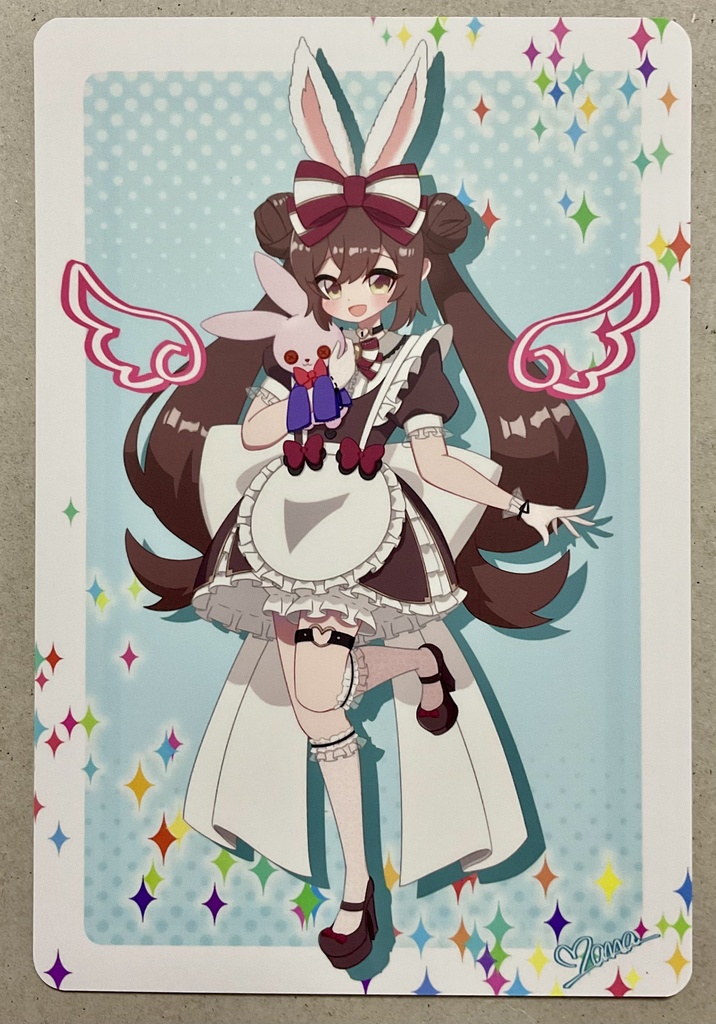 真少女ちゃんポストカード