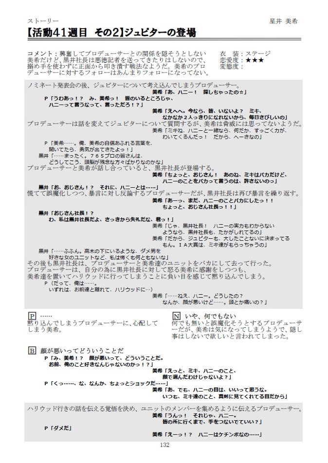 アイドルマスター2パーフェクトプロデューサーガイドブック 下