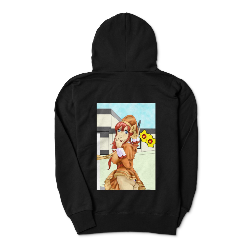 女スパイだぞ ジップパーカー