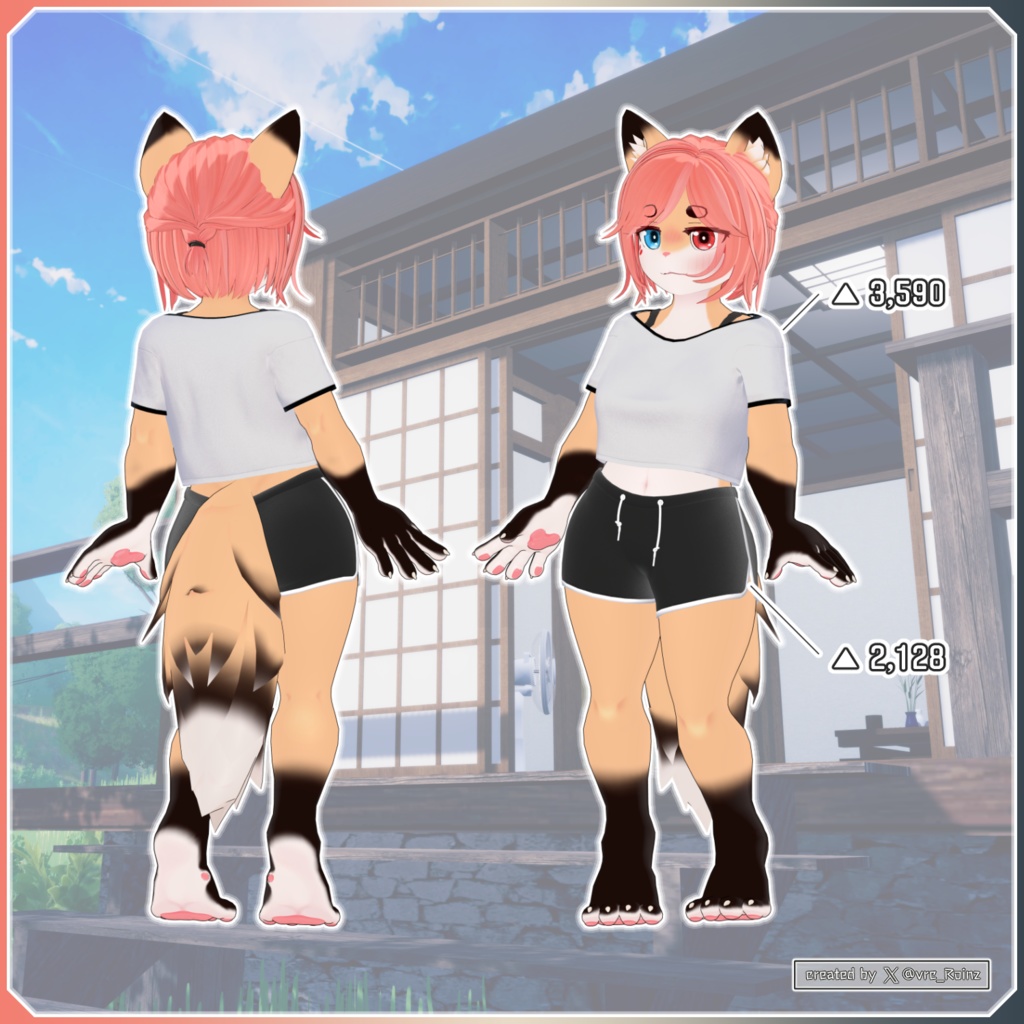 【対応衣装】 Dolphin Pants & Shirts