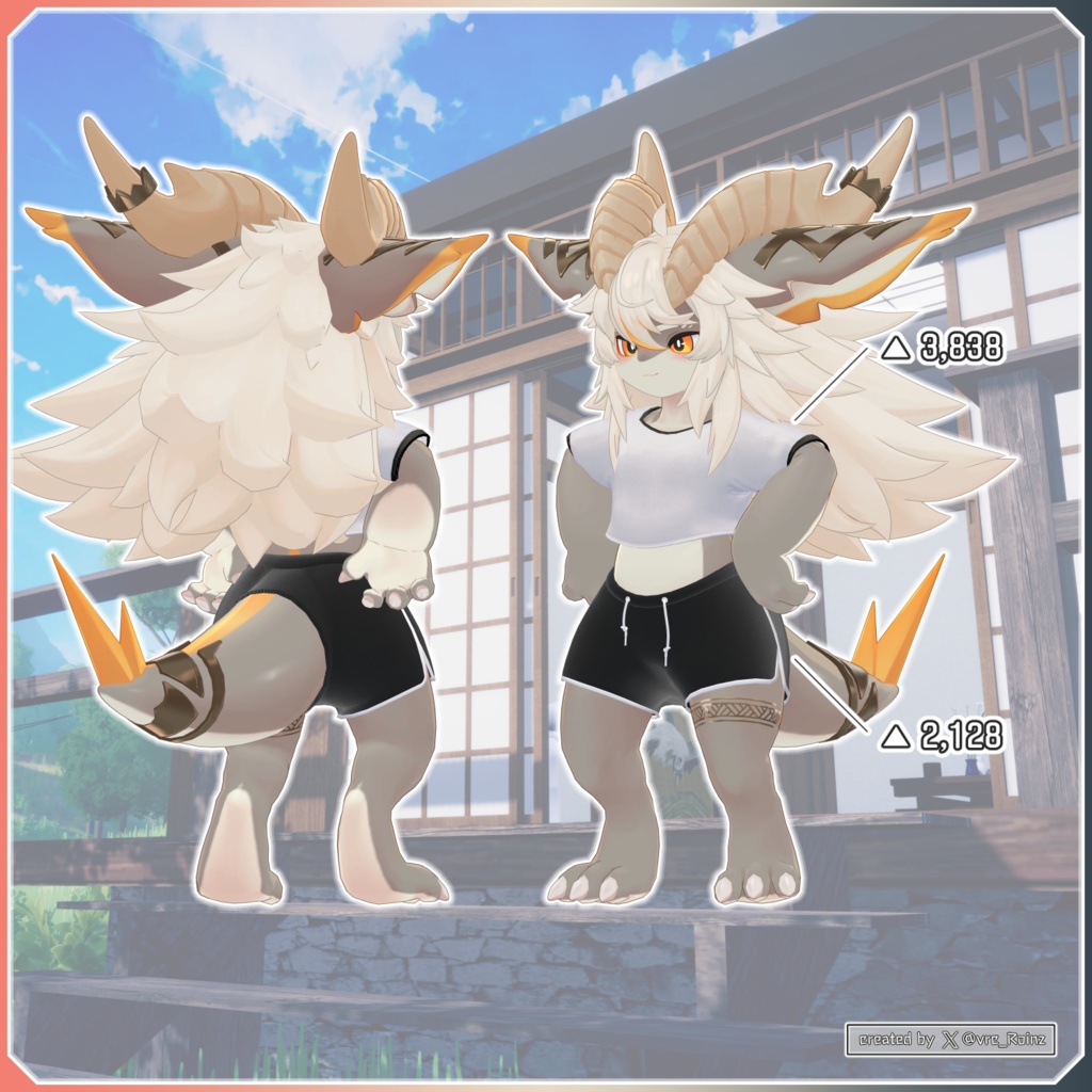 【対応衣装】 Dolphin Pants & Shirts